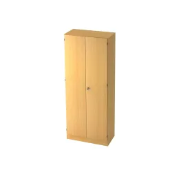 Hammerbacher Flügeltürenschrank 4 Fachböden Matrix Buche 800 x 420 x 2.004 mm