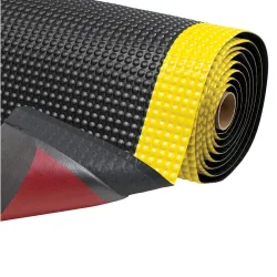 NoTrax Anti-Ermüdungsmatte aus PVC, Mikrozellen-Vinyl-Rückseite, lfm x 600 mm, schwarz