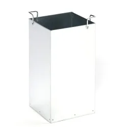 Inneneimer, verzinkt, für Ascher 330 x 330 mm, eckig VAR