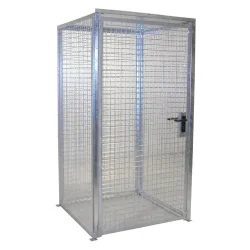 Gasflaschen-Container für 16 Flaschen, mit Dach