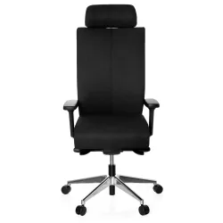 hjh OFFICE Bürostuhl / Drehstuhl PRO-TEC XXL Stoff, schwarz