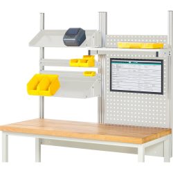 System-Aufbau-Komplettset 5, für Werkbank, Breite 1500 mm RAU