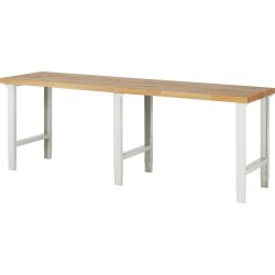 RAU Werkbank Serie 7000, HxBxT 790-1.140 x 2.500 x 700 mm