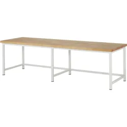 RAU Werkbank Serie 8000, HxBxT 840-1.040 x 3.000 x 900 mm