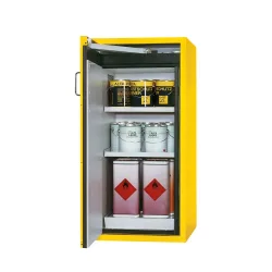 asecos® Brandschutzschrank S-CLASSIC/Typ 90, HxBxT 1.298 x 600 x 615 mm, goldgelb