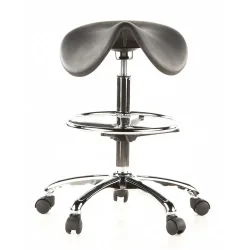 hjh OFFICE Hocker / Drehhocker TOP WORK 13 Hartschaum, schwarz