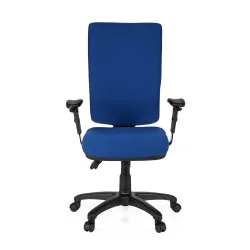 hjh OFFICE Bürostuhl / Chefsessel ZENIT HIGH Stoff, blau