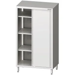 Stalgast Hochschrank mit Schiebetüren, 900x600x1800 mm, verschweisst