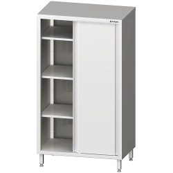 Stalgast Hochschrank mit Schiebetüren, 1100x700x1800 mm, verschweisst