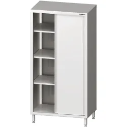 Stalgast Hochschrank mit Schiebetüren, 800x700x2000 mm, verschweisst