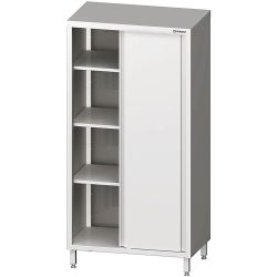 Stalgast Hochschrank mit Schiebetüren, 1100x700x2000 mm, verschweisst