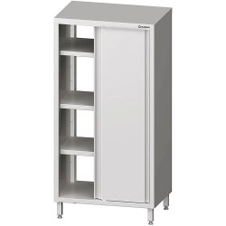 Stalgast Durchreiche-Hochschrank mit Schiebetüren, 1200x500x1800 mm, verschweisst