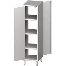 Stalgast Durchreiche-Hochschrank mit Flügeltüren, 400x700x2000 mm, verschweisst