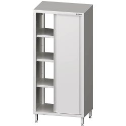 Stalgast Durchreiche-Hochschrank mit Schiebetüren, 1200x700x2000 mm, verschweisst