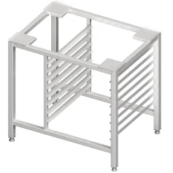 Stalgast Untergestell mit GN 1/1 Einschubschienen, 810x565x700 mm, verschweisst