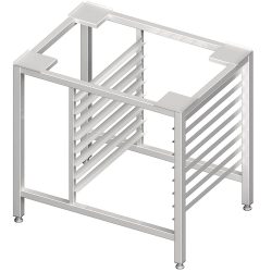 Stalgast Untergestell mit GN 1/1 Einschubschienen, 660x460x730 mm, verschweisst