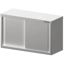 Stalgast Hängeschrank mit Schiebetüren, 800x300x600 mm, verschweisst