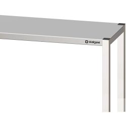 Stalgast Aufsatzbord mit zwei Etagen, 1800x400x700 mm, verschweisst