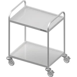 Stalgast Servierwagen mit zwei Böden, 1200x500x950 mm, verschweisst