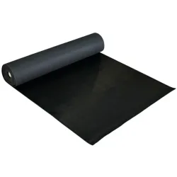 COBA Europe RR010040C Gummi-Läufer (L x B x H) 1 m x 1.2 m x 6 mm (Meterware) Schwarz