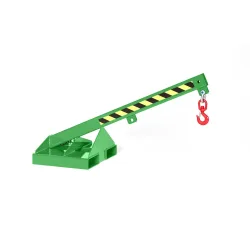 RR-Industrietechnik® Kranarm Typ RLH, TK 350 1.000 kg, RAL 6018 gelbgrün