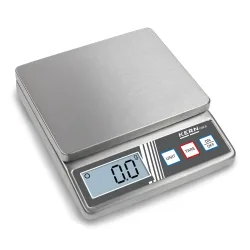 Kern FOB 500-1S Tischwaage FOB 500-1S Wägebereich (max.) 500 g Ablesbarkeit 0.1 g batteriebetrieben Silber