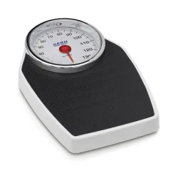 Mechanische Badezimmerwaage KERN MGC 100K-1S05, Wägebereich 150 kg, rutschfeste Trittfläche, Gummifüsse, B 285 × T 425 × H 85 mm, 5er-Set