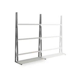 MANORGA Einseitiges Vertikales Anbauregal Epsivol 1.800 x 340 X 2.500 mm