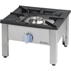 Stalgast Gas-Hockerkocher TOP G20, 580 x 580 x 380 mm (BxTxH)
