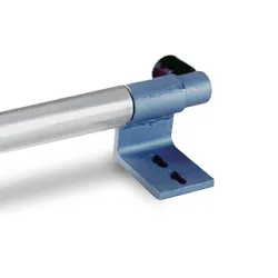 KRAUSE, Halter für RegalLeiter-Rundrohr-Schienenanlage STABILO® Professional, mit Endanschlag rechts
