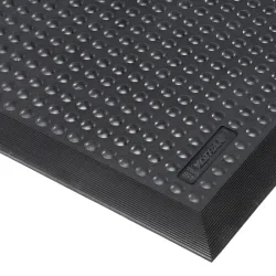 Arbeitsplatzmatte Skystep Nitrilgummi, schwarz, LxBxH 1200 x 900 x 13 mm NOTRAX