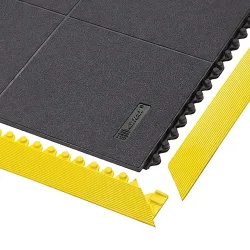Stecksystem, Cushion Ease Solid, Nitril, geschlossen, LxBxH 910 x 910 x 19 mm, schwarz NOTRAX