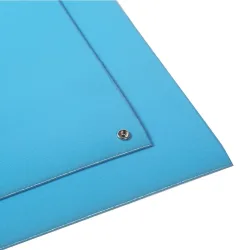 NoTrax Arbeitsplatzmatte Anti-Stat POP?, BxL lfm x 76 mm, blau