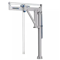 SCHILLING Alu-Schwenkkran, Einhängepunkt 3.000 mm, Ausleger 2.000 mm, TK 500 kg