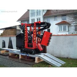 MAUDERER® Verladebrücke RTO, zur horizontalen Überbrückung, Tragkraft/Paar 1.900 kg, LxB 3.000 x 550 mm