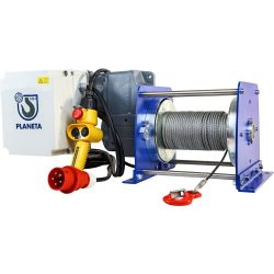 PLANETA Elektro-Seilwinde PFW-C, Seillänge 50 m, TK 1.000 kg, 400 V