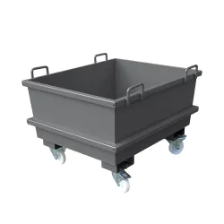 Eichinger® Universal-Container, 1000 kg, 500 Liter, anthrazitgrau