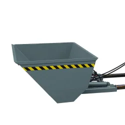 Eichinger® Ladeschaufel mit hydraulischer Kippvorrichtung, 1600 kg, 500 Liter anthrazitgrau