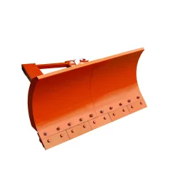 Eichinger® Schneeschieber, Schildbreite 2100 mm, reinorange, stahl