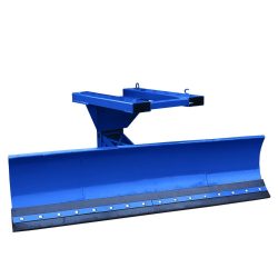 Eichinger® Schneepflug mit Niveauausgleich, Einfahrtasche oben Schildbreite 1500 mm enzianblau, fks