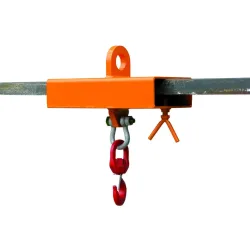 Eichinger® Lasthaken Stapler-Aufsatz für 1 Zinken, 1000 kg, reinorange