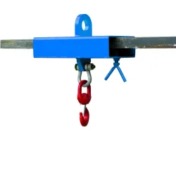 Eichinger® Lasthaken Stapler-Aufsatz für 1 Zinken, 1000 kg, enzianblau