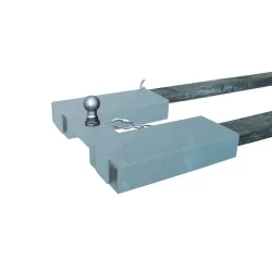 Eichinger® Rangierhilfe für Anhänger mit Kugel-Kupplung/PKW-Anhänger, feuerverzinkt