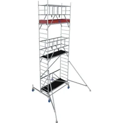 KRAUSE® MONTO Alu-Faltgerüst ProTec XS, Arbeitshöhe 6.800 mm