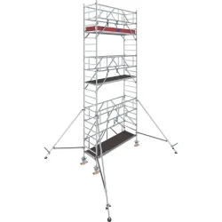 KRAUSE® STABILO Fahrgerüst S1000, Feldlänge 2.500 mm, Arbeitshöhe 7.300 mm