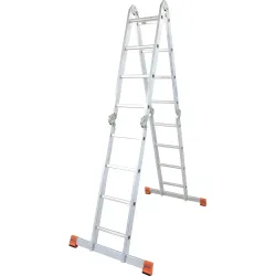 KRAUSE® Sprossen-Gelenk-Universalleiter 4x4 Sprossen