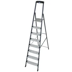 KRAUSE® Securo r 1x8 Stufen, eloxiert