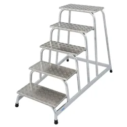 Krause Montagetritt, 5 Stufen, Höhe 1,00 m, 13,5 kg