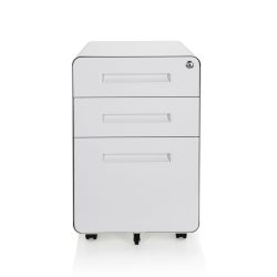 hjh OFFICE Rollcontainer COLOR PLUS I Metall, weiss
