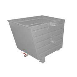 Bauer® Späne-Stapelkipper BSS 70, lackiert, Mausgrau